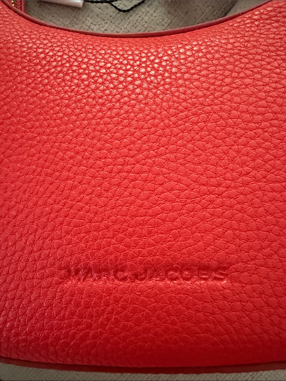 NWT Marc Jacobs Red Leather Crescent Bag - Picture 4 of 5